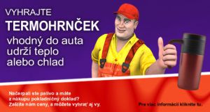 VYHRAJTE termohrnček
